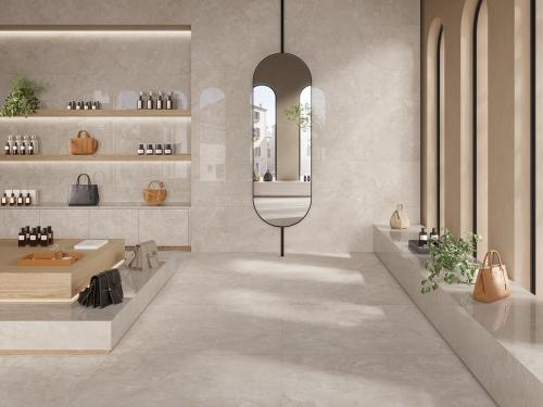 Carrelage Saime TRAVERTINO BEIGE extérieur 20mm effet travertin 