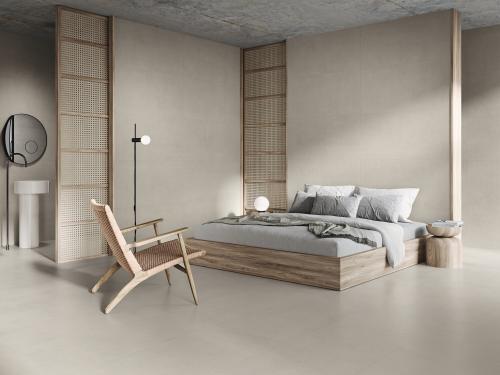 Carrelage Raw APE Cotton 60x60 Carrelage aspect bêton gris clair