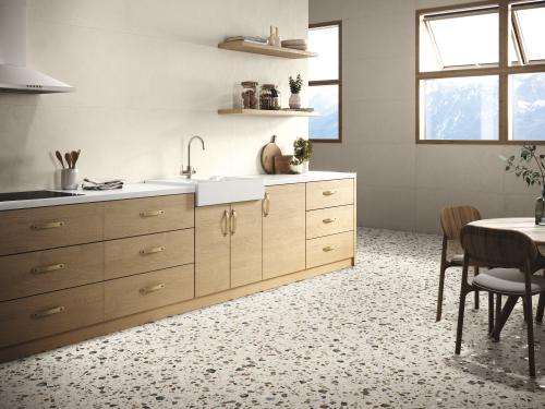Carrelage ARGILLAE APE en 60x60 aspect terrazzo