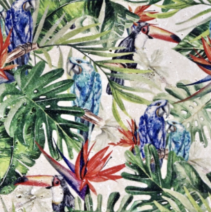 Pierre décorée multicolore gamme Rio - Diffusion céramique